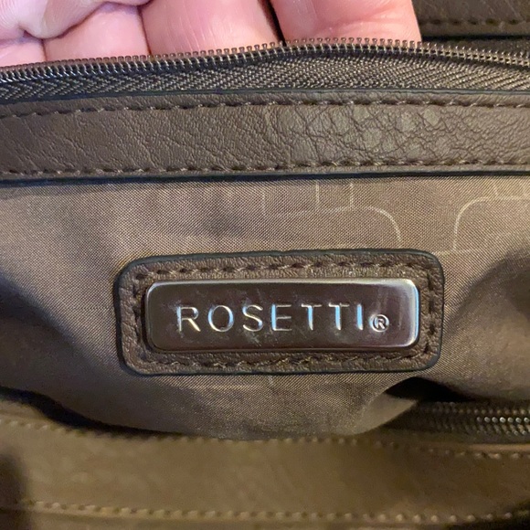 Rosetti Brown/Taupe/Black Tassel Shoulder Purse - Picture 10 of 16